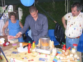Le stand Hot-Dog de Fred et Rolande