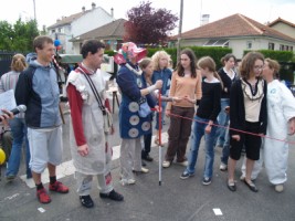 Le public participe