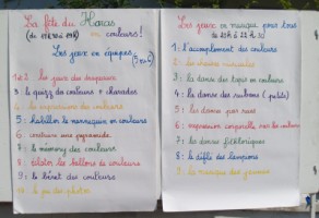 Programme des jeux