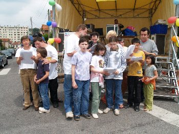 Chant avec chorale