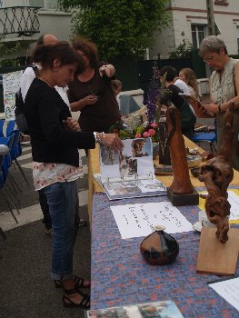 Stand des artistes du Haras